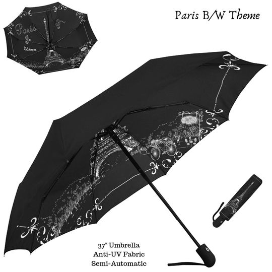 Paris Umbrella, I Love Paris Faux Umbrella