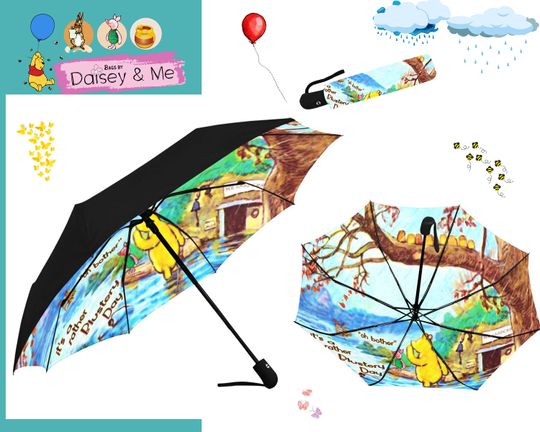 Pooh and Piglet Blustery Day Umbrella