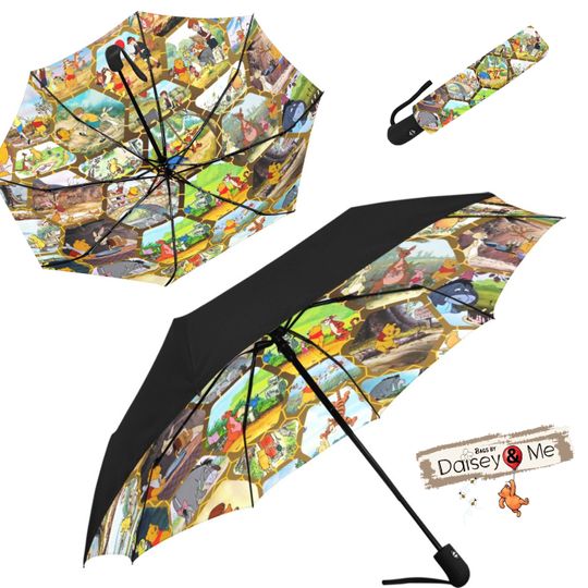 Pooh Bear Umbrella, Honey Bee Pooh Bear Umbrella