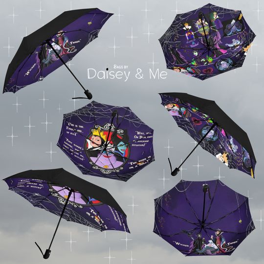 OG Villains Umbrella, Evil Queen Villains Umbrella, Gifts for Her