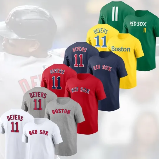 Discover Rafael Devers #11 Boston Player Name & Number Gift For Fans
