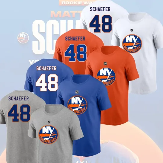 Discover Matthew Schaefer #48 New York 2025 Player Name & Number S–5XL Fans