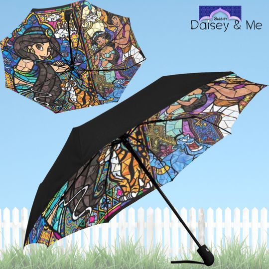 Princess Jasmine Umbrella, Princess Gifts, Aladdin Gifts