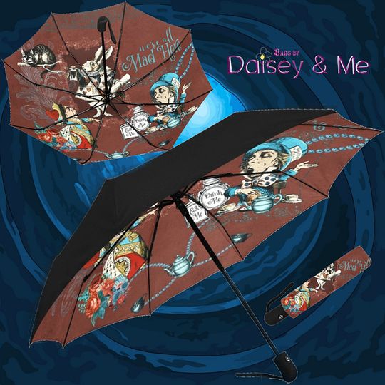 Discover Alice in Wonderland Umbrella, Gift For Best Friend