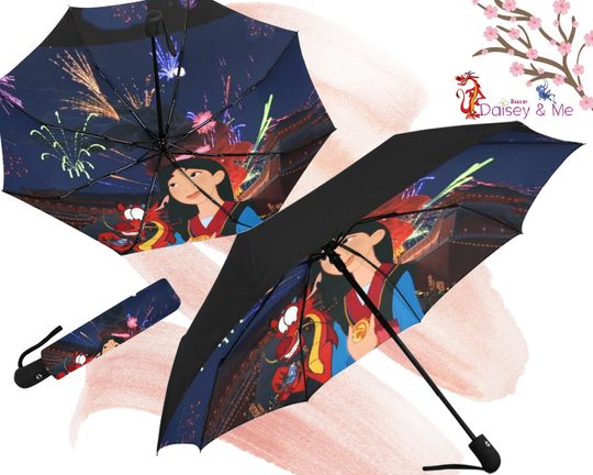 Discover Mulan Disney Umbrella, Gift for Kid