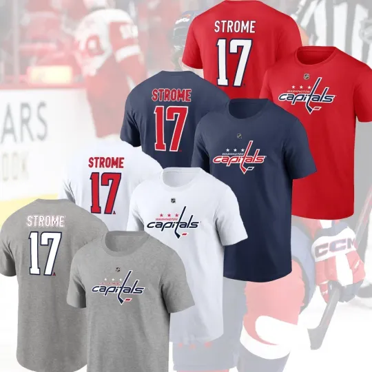 Discover HOT - Dylan Strome #17 Washington Capitals 50th Anniversary Name & Number Gift