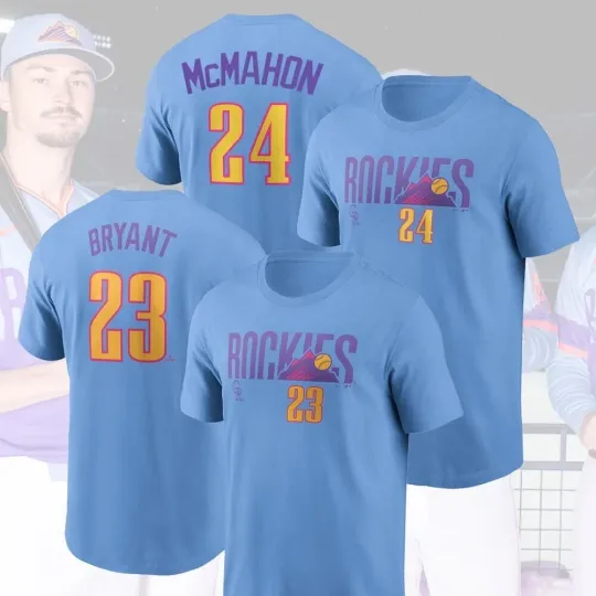 Discover HOT - Ryan McMahon, Kris Bryant Colorado Rockies 2025 City Connect All Size Fans