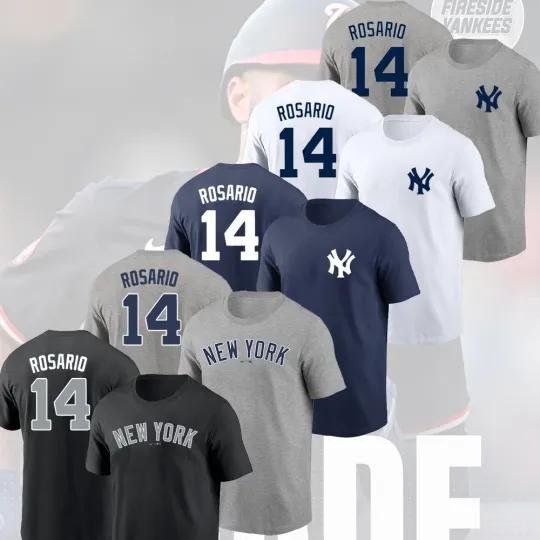 Discover Welcome Amed Rosario #14 to New York 2025 Player Name & Number