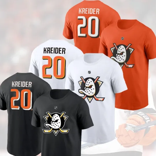 Discover Chris Kreider #20 Anaheim 2025 Player Name & Number Fans Gift