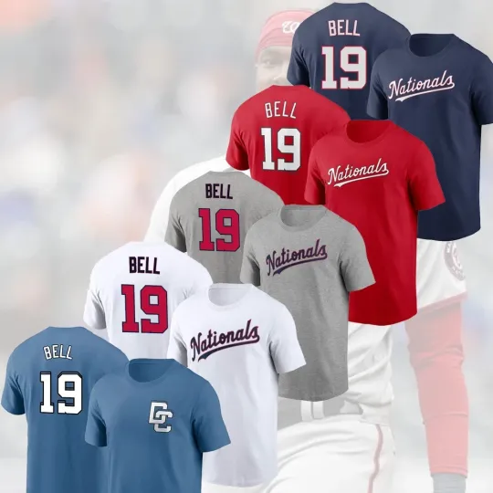 Discover Josh Bell #19 Washington 2025 Player Name & Number Gift For Fans