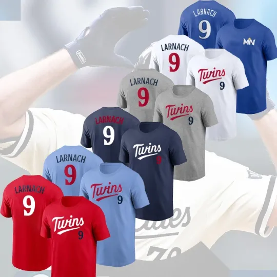 Discover Trevor Larnach #9 Minnesota 2025 Player Name & Number Gift For Fans