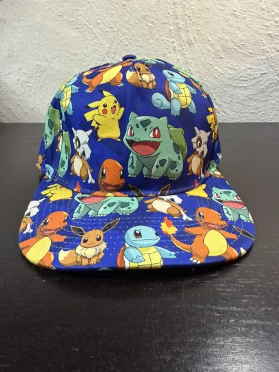 PKM All Over Print Baseball Hat Cap (Adult Adjustable SnapBack) AOP