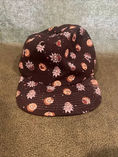 Discover Rick And Rickandmorty SnapBack Hat Baseball Cap Bioworld Adult Swim All Over Print AOP