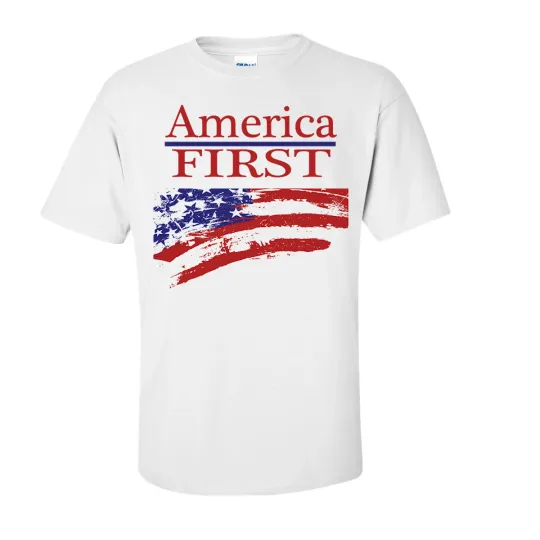 Discover America First Donald J. Trump T-Shirt Graphic Tee