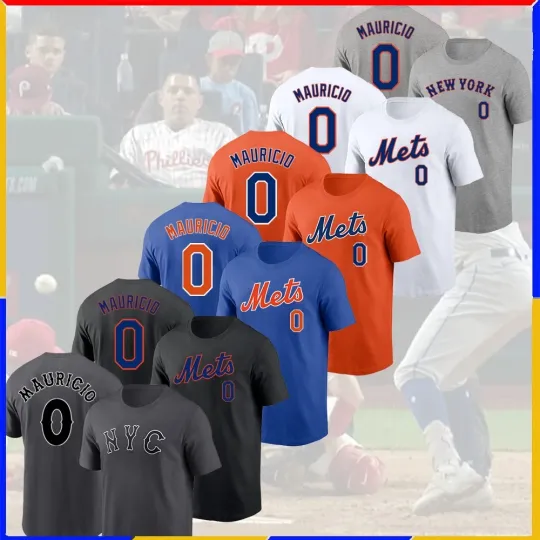 Discover New Number - Ronny Mauricio #0 New York Mets 2025 Player Name & Number Fastship