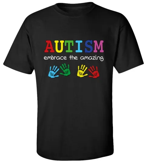 Discover Embrace The Amazing Autism T-Shirt