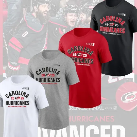 Discover Carolina Hurricanes 2025 Stan.ley Cup Play.offs Eastern Conference Final For Fan