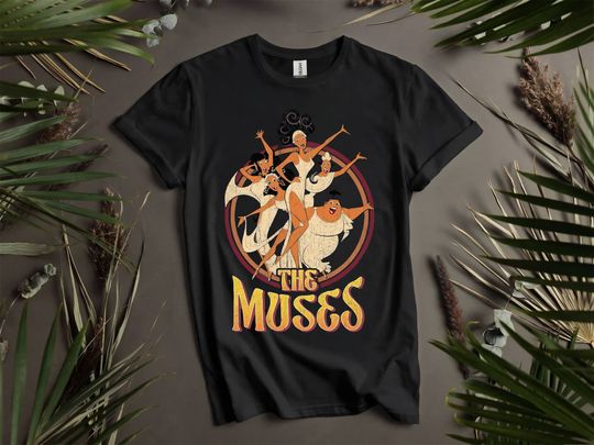 Discover Retro 90s Disney Diva The Muses Hercules Custom T-Shirts for Men, Women, and Kids - Sizes S to 5XL | Ladies' T-Shirts Available K623