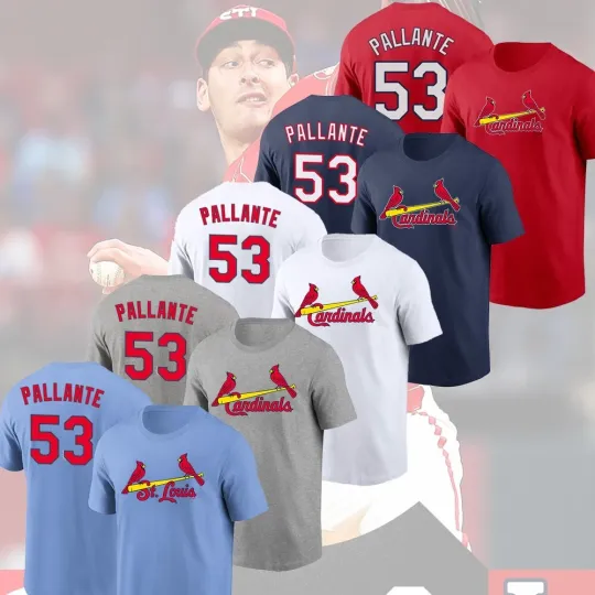 Discover Andre Pallante #53 St. Louis 2025 Player Name & Number Fans Gift