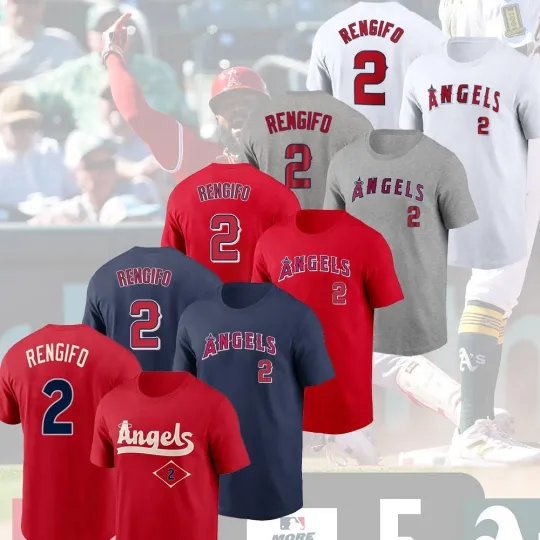 Discover Luis Rengifo #2 Los Angeles 2025 Player Name & Number Gift Fans