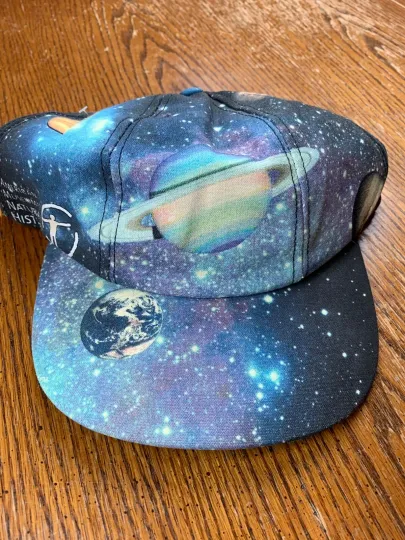 Discover VTG 90s American Museum Natural History All Over Print Galaxy Space Hat AOP