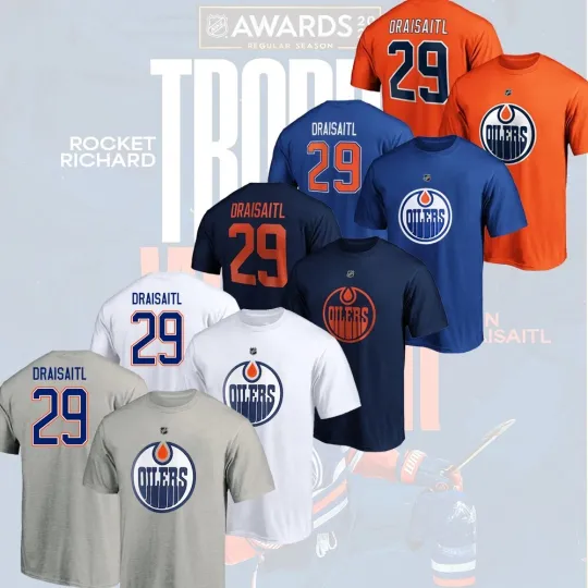 Discover Leon Draisaitl #29 Edmonton 2025 Player Name & Number For Fans
