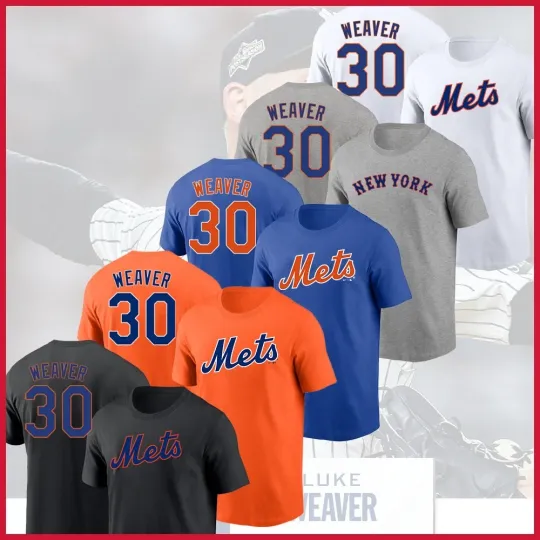 Discover Welcome Luke Weaver #30 New York 2025 Player Name & Number Fastship S-5XL