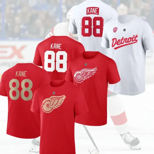 Discover Patrick Kane #88 Detroit 2025 Player Name & Number For Fans