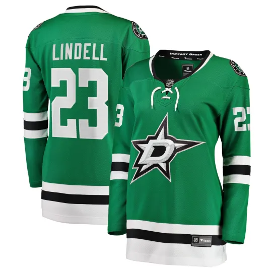 Discover Women's Fanatics Esa Lindell Kelly Green Dallas Stars Breakaway Player Jersey