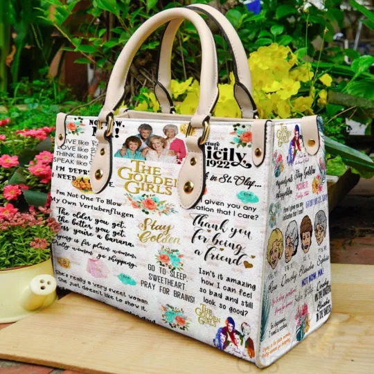 Discover The Stay Golden Disney Cartoon Leather Bag Handbag Gift for Women
