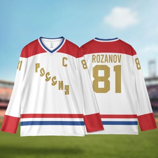 Discover Hollanov Heated Rivalry Vintage Hockey Jersey, Hockey Romance Jersey, Team Hollanov Fan Gift