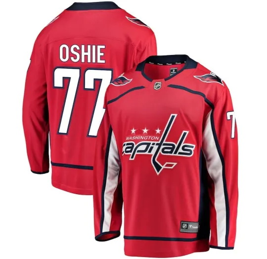 Discover Washington Capitals Fanatics Home Breakaway #77 Hockey Jersey New Mens Size $175