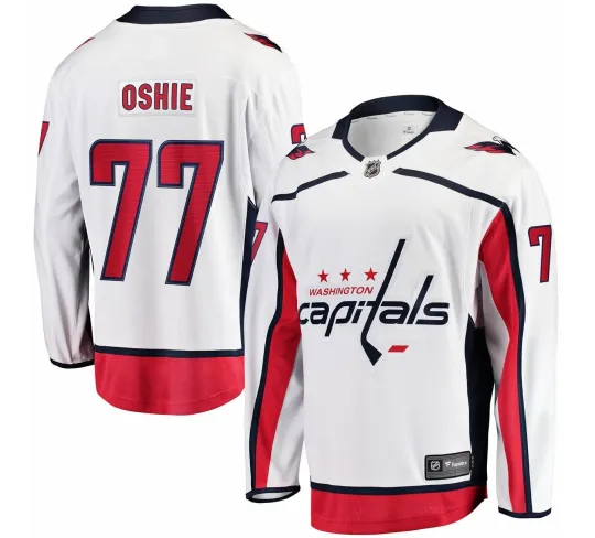 Discover Washington Capitals Fanatics White Breakaway #77 Hockey Jersey New Mens $175