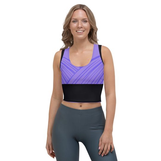 Discover The Haunted Crop Tank Top Women