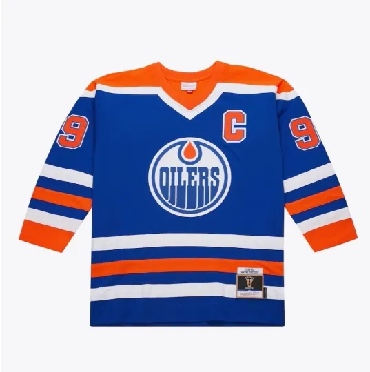 Discover Edmonton #99 1986-87 Hockey Jersey New