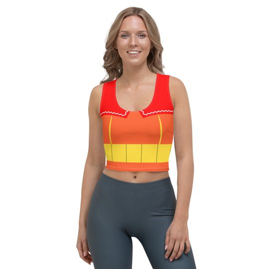 The "Mushu" Crop Tank Top Women