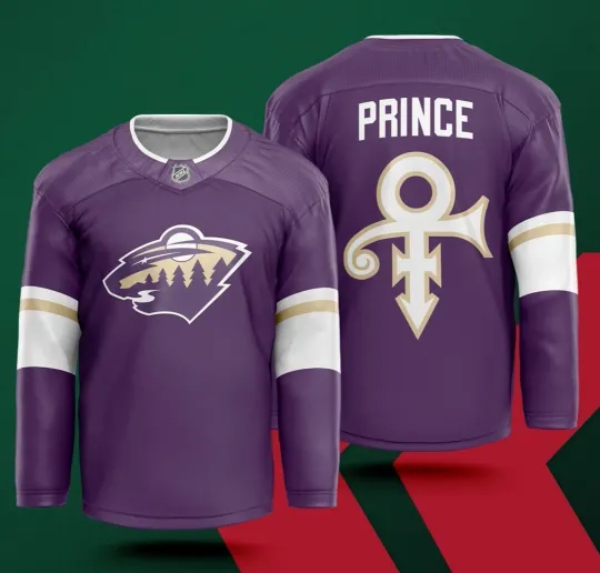 Discover Minnesota Wild 2025 Prince Night Co-Themed Jerse