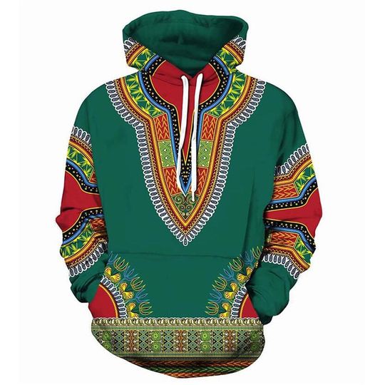 Discover 2023Men African Folk-custom 3D Print Men Hoodies Sweatshirts Hooded Sweatshirt Cool Hip Hop Streetwear Hoodie Tracksuit Male