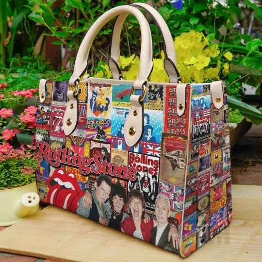 The rolling stones leather bag l98 Women Leather Hand Bag