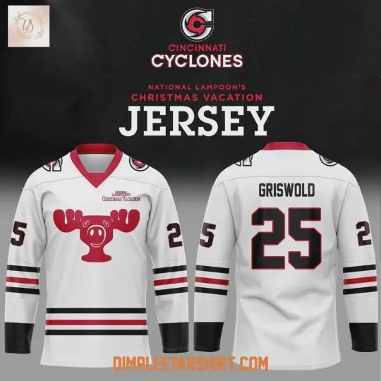 Discover Personalized C/Cincinnati Cyclones National LLampoons 2026 Hockey Shirt