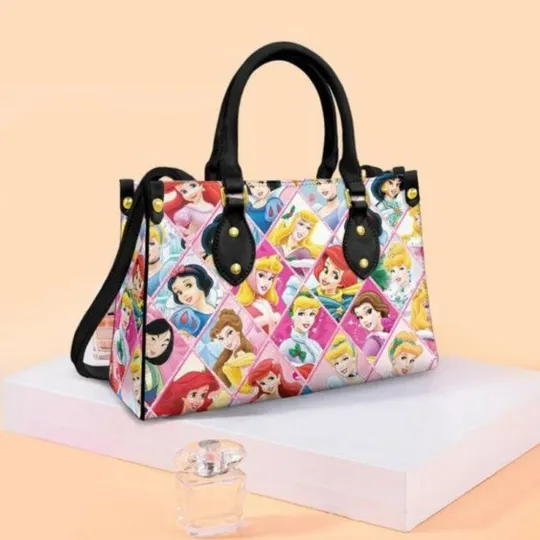 Discover Disney Princess Leather Handbag Princess Lovers Gift for Women