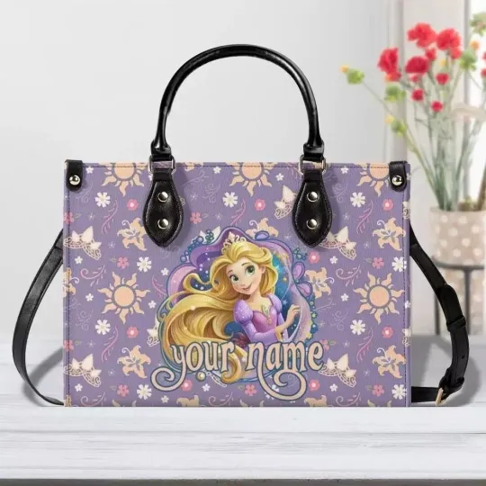 Discover Rapunzel Tangled Princess Leather Bag Handbag Gift for Women