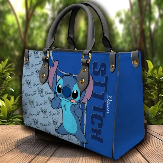 Discover Lilo and Stitch Leather Handba, Disney Stitch Lovers Gift for Women