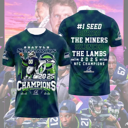 Discover Seattle Benito Bowl 2026 Champions All Over Print Gift Fan