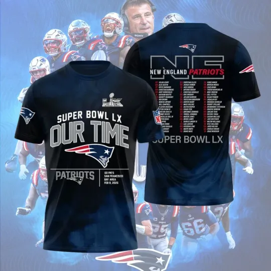 Discover New England  Benito Bowl 2025 Champions AOP  Fan Made