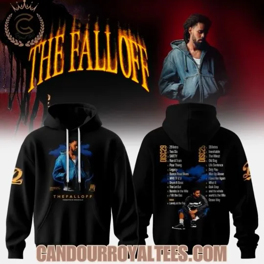 Discover J.Cole The Fall Off New Album 2026 3D Hoodie
