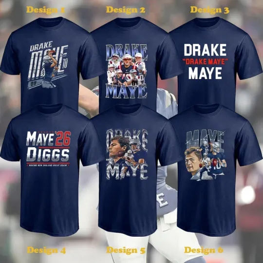 Discover Drake #10 Maye Player Graphic For New England P Fan Gift
