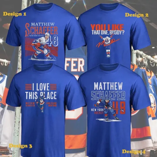 Discover Matthew #48 Schaefer Player Graphic For New York Fan Gift
