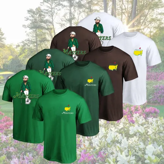 Discover Player The Master Augusta Golf National 2026 2-Sides Gift Fan