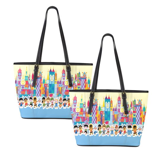 It's a Small World Purse/Tote - Disney Purse- Disney Shoulder Handbag - Tote